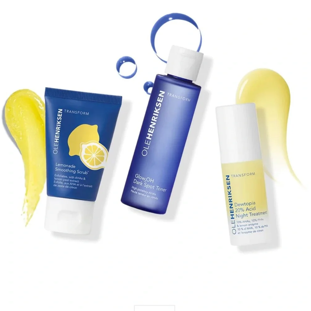 OLE HENRIKSEN Acids Done Bright 3p Lemonade Scrub Dark Spot Toner Dewtopia $44